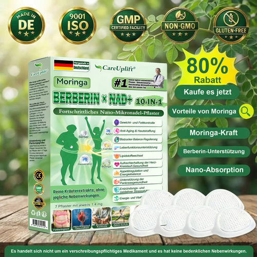 30off% 𝐎𝐟𝐟𝐢𝐜𝐢𝐚𝐥𝐞𝐫 𝐃𝐞𝐮𝐭𝐬𝐜𝐡𝐥𝐚𝐧𝐝-𝐒𝐡𝐨𝐩 | 🧑‍⚕️🩺 𝐂𝐚𝐫𝐞𝐔𝐩𝐥𝐢𝐟𝐭® Moringa · Berberin × NAD+ 𝟏𝟎-𝐢𝐧-𝟏 𝐀𝐝𝐯𝐚𝐧𝐜𝐞𝐝 𝐍𝐚𝐧𝐨-𝐌𝐢𝐤𝐫𝐨𝐧𝐚𝐝𝐞𝐥-𝐏𝐚𝐭𝐜𝐡 — 𝐄𝐢𝐧𝐦𝐚𝐥 𝐭ä𝐠𝐥𝐢𝐜𝐡, 𝐬𝐢𝐜𝐡𝐭𝐛𝐚𝐫𝐞 𝐄𝐫𝐠𝐞𝐛𝐧𝐢𝐬𝐬𝐞 𝐢𝐧 𝟕 𝐓𝐚𝐠𝐞𝐧