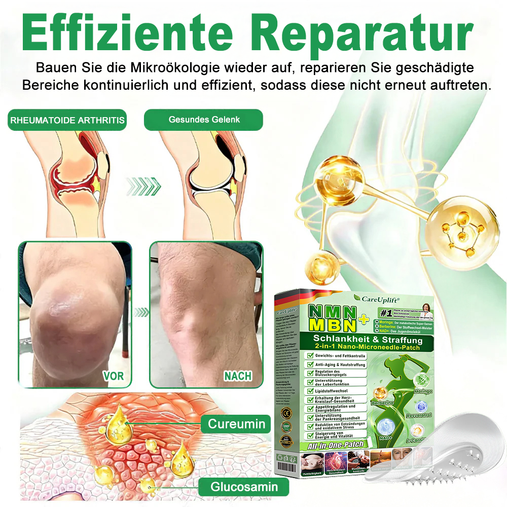 🇩🇪 𝐎𝐟𝐟𝐢𝐜𝐢𝐚𝐥𝐞𝐫 𝐃𝐞𝐮𝐭𝐬𝐜𝐡𝐥𝐚𝐧𝐝-𝐒𝐡𝐨𝐩 | 🧑‍⚕️🩺 𝐂𝐚𝐫𝐞𝐔𝐩𝐥𝐢𝐟𝐭® Moringa · Berberin × NAD+ 𝟏𝟎-𝐢𝐧-𝟏 𝐀𝐝𝐯𝐚𝐧𝐜𝐞𝐝 𝐍𝐚𝐧𝐨-𝐌𝐢𝐤𝐫𝐨𝐧𝐚𝐝𝐞𝐥-𝐏𝐚𝐭𝐜𝐡 — 𝐄𝐢𝐧𝐦𝐚𝐥 𝐭ä𝐠𝐥𝐢𝐜𝐡, 𝐬𝐢𝐜𝐡𝐭𝐛𝐚𝐫𝐞 𝐄𝐫𝐠𝐞𝐛𝐧𝐢𝐬𝐬𝐞 𝐢𝐧 𝟕 𝐓𝐚𝐠𝐞𝐧